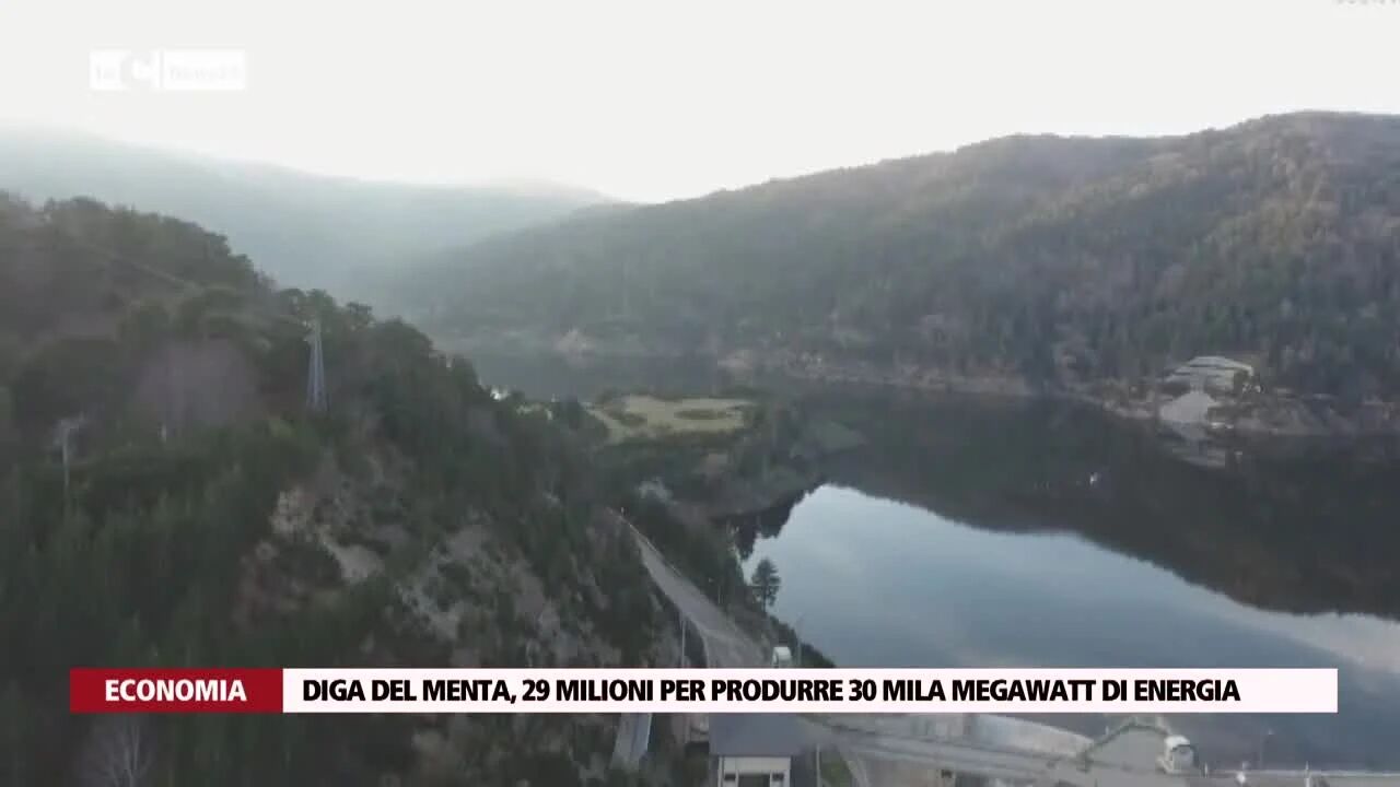 Diga del Menta, 29 milioni per produrre 30 mila megawatt di energia