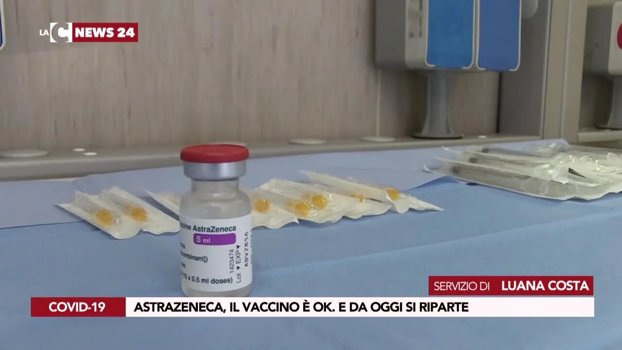 AstraZeneca, il vaccino è ok. E da oggi si riparte