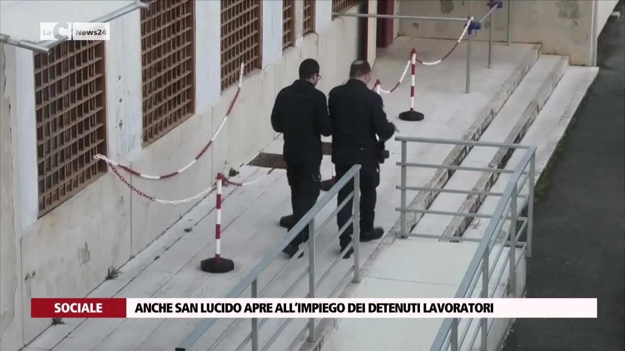 Anche San Lucido apre all’impiego dei detenuti lavoratori