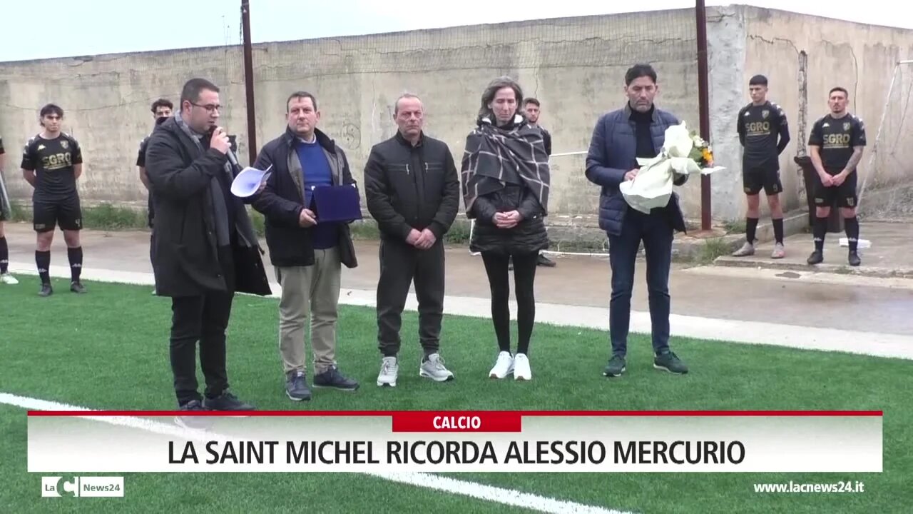 La Saint Michel ricorda Alessio Mercurio