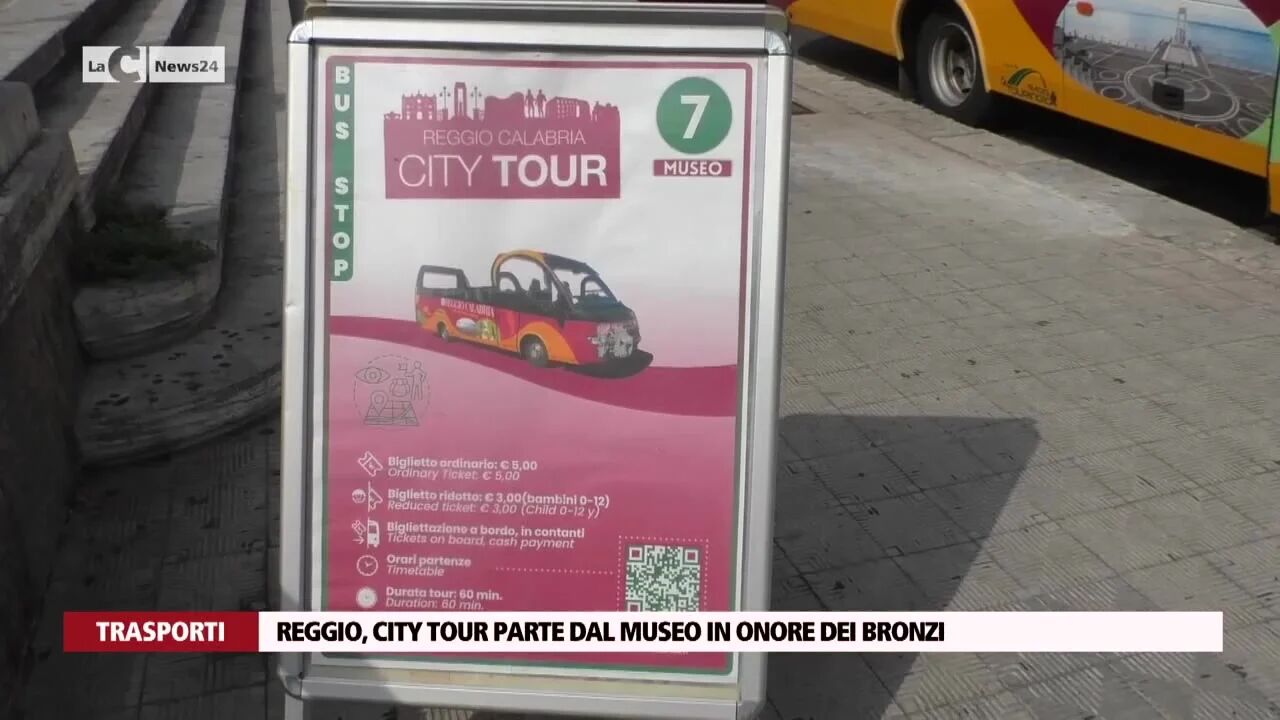 Reggio, City Tour parte dal museo in onore dei bronzi