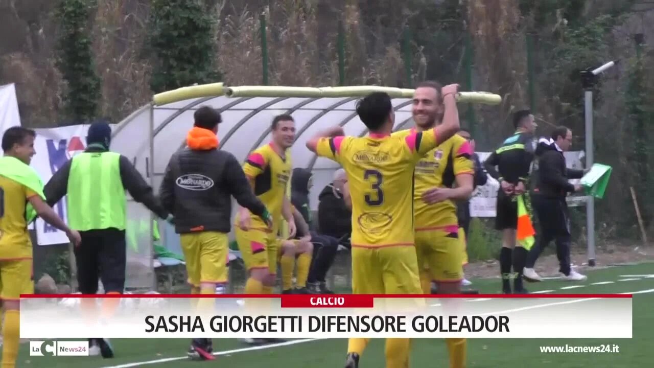 Sasha Giorgetti difensore goleador