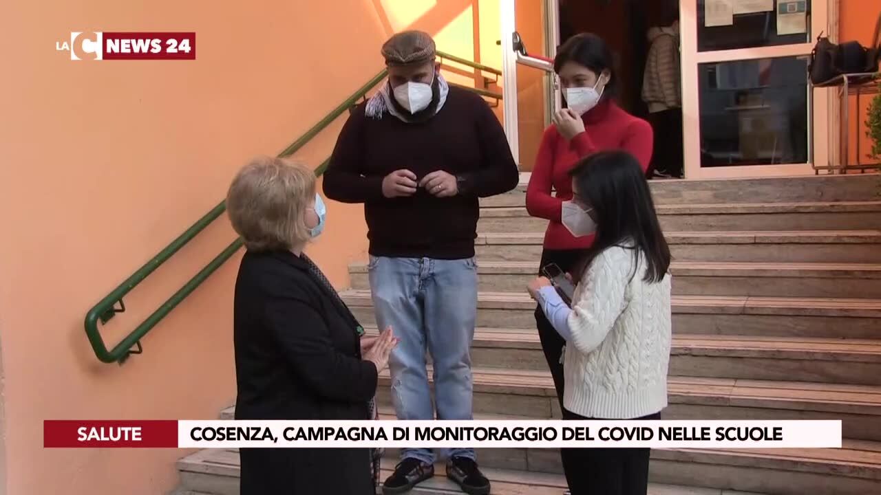 Cosenza, campagna di monitoraggio del Covid nelle scuole