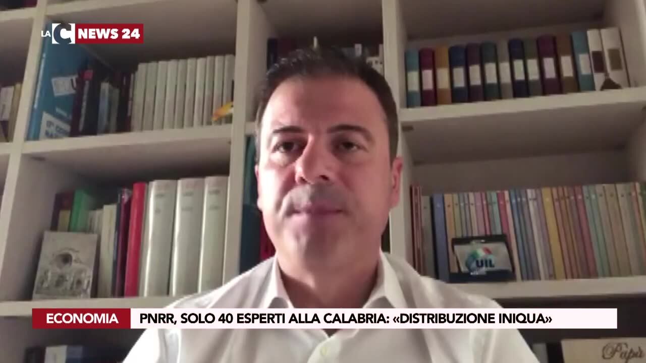 Pnrr, solo 40 esperti alla Calabria, «distribuzione iniqua»