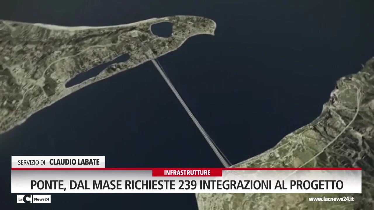 Ponte, dal Mase richieste 239 integrazioni al progetto