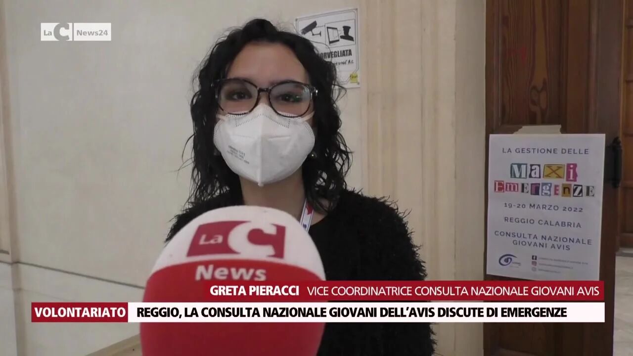 Reggio, la Consulta nazionale Giovani dell’Avis discute di emergenze