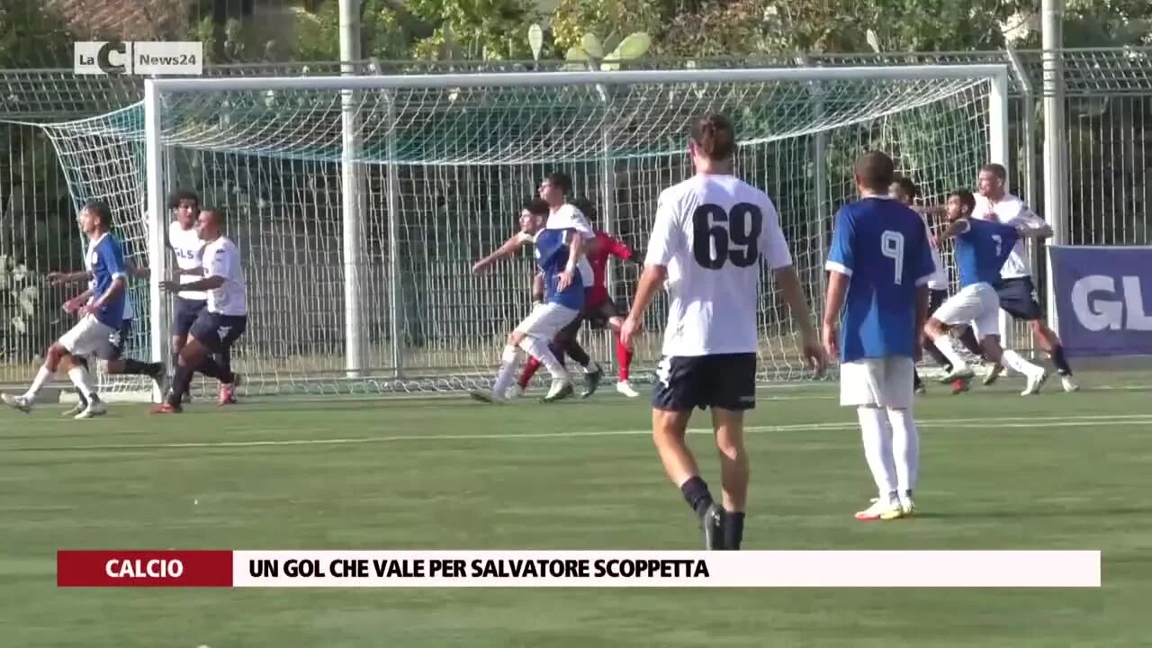 Un gol che vale per Salvatore Scoppetta