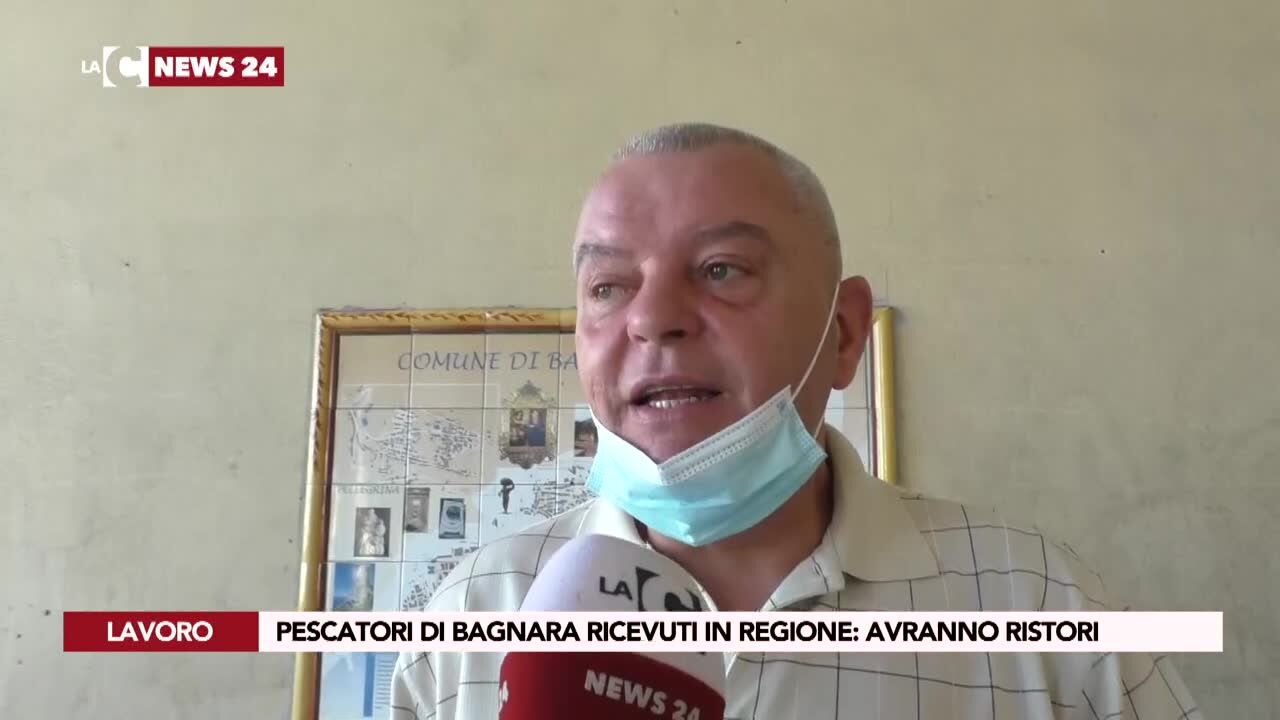 Pescatori di Bagnara ricevuti in regione: avranno ristori
