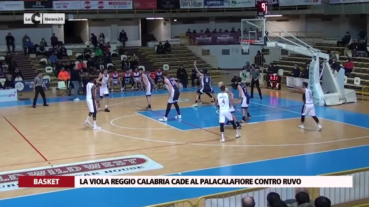 La Viola Reggio Calabria cade al Palacalafiore contro Ruvo