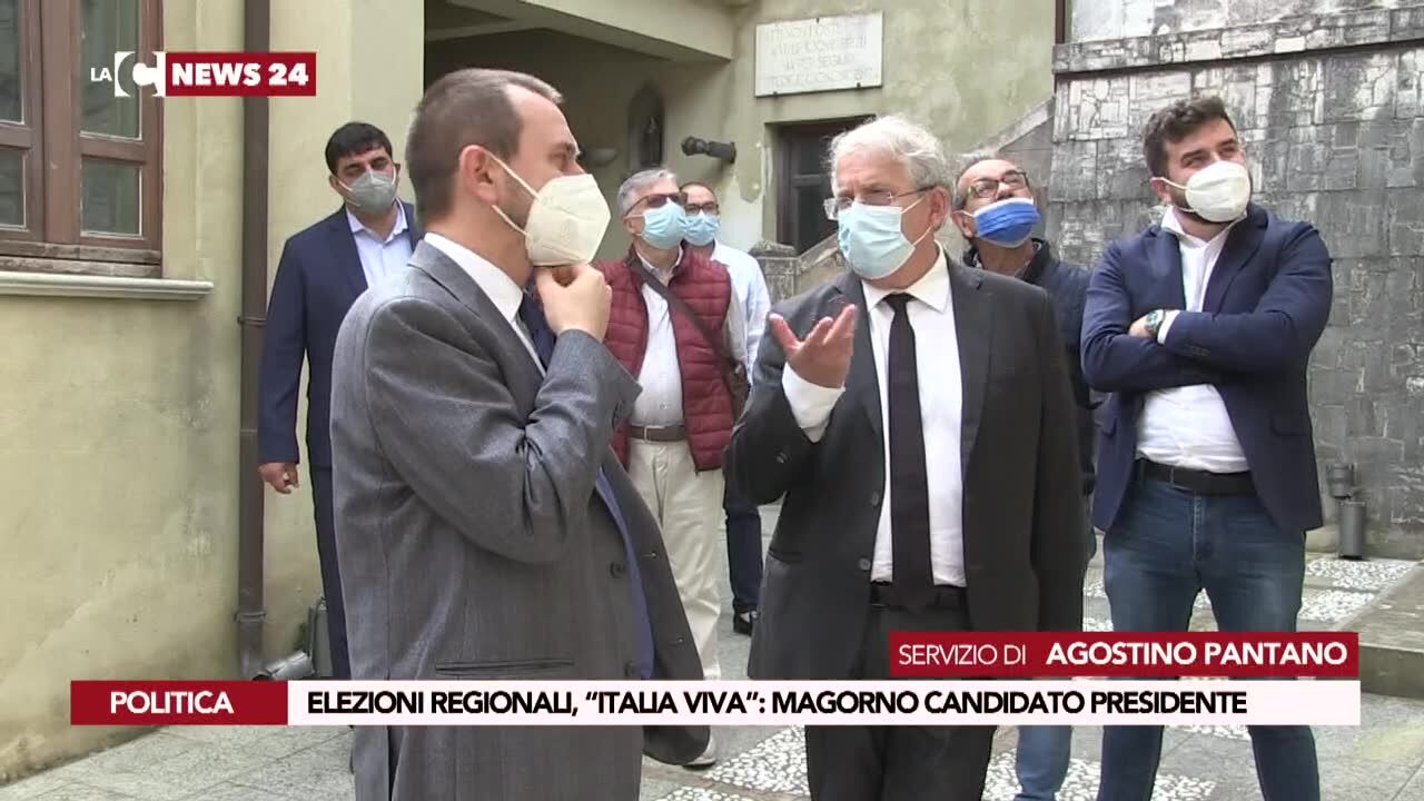 Elezioni Regionali, “Italia Viva” Magorno candidato presidente