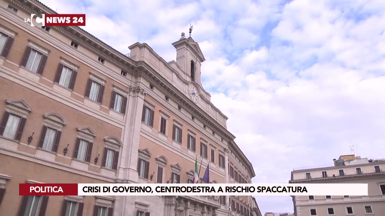 Crisi di governo, centrodestra a rischio spaccatura