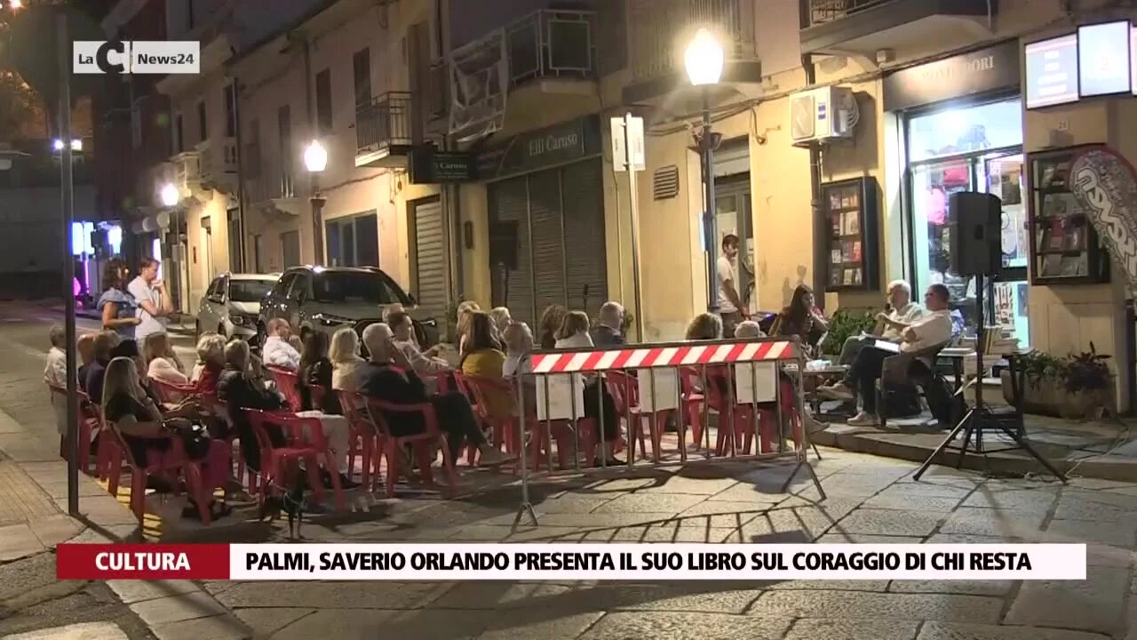 Palmi, Saverio Orlando presenta il suo libro sul coraggio di chi resta