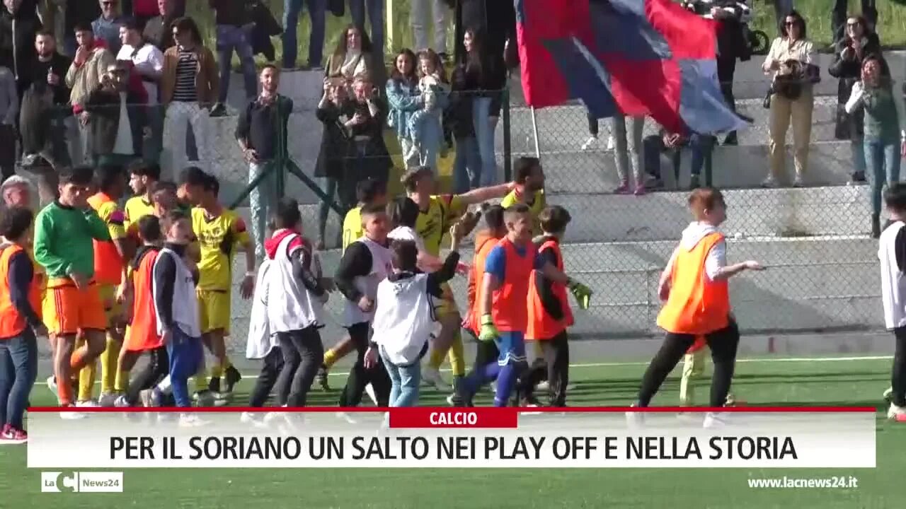 Per il Soriano un salto nei play off e nella storia