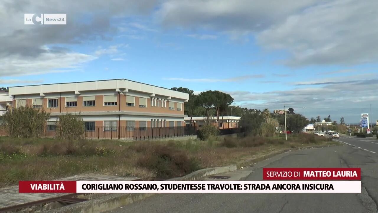 Corigliano Rossano, studentesse travolte: strada ancora insicura