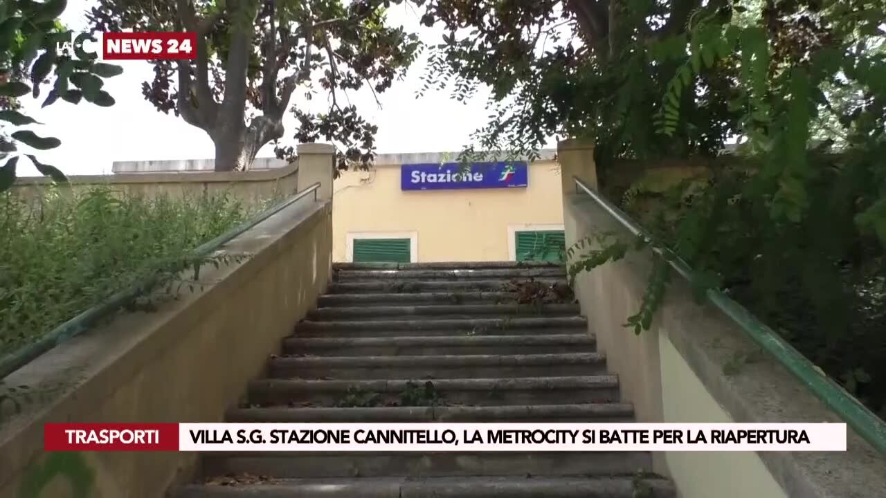 Villa S.G. stazione Cannitello, la Metrocity si batte per la riapertura