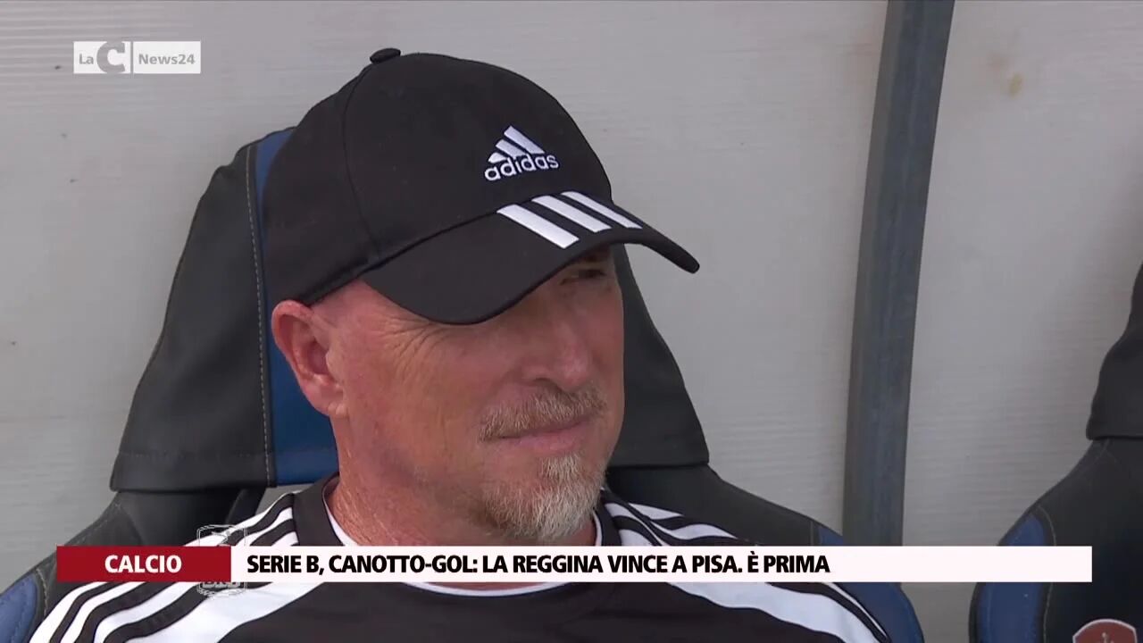 Serie B, Canotto-gol: la Reggina vince a Pisa. È prima
