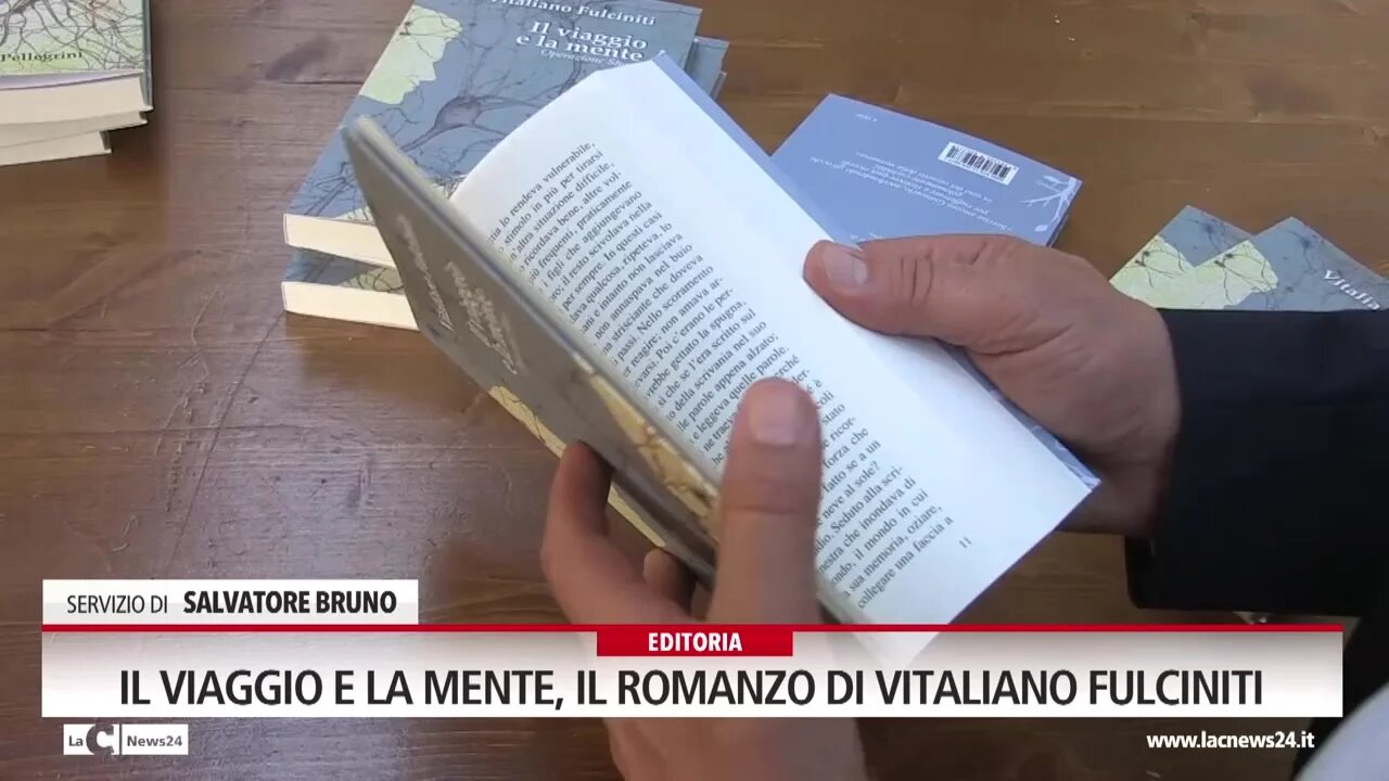 Il viaggio e la mente, il romanzo di Vitaliano Fulciniti