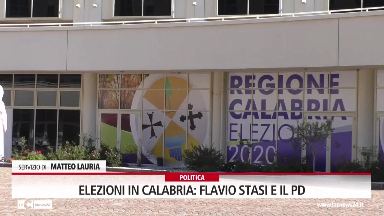 Elezioni in Calabria, Flavio Stasi e il Pd