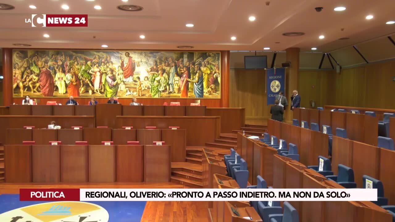 Regionali, Oliverio: «Pronto a passo indietro. Ma non da solo»