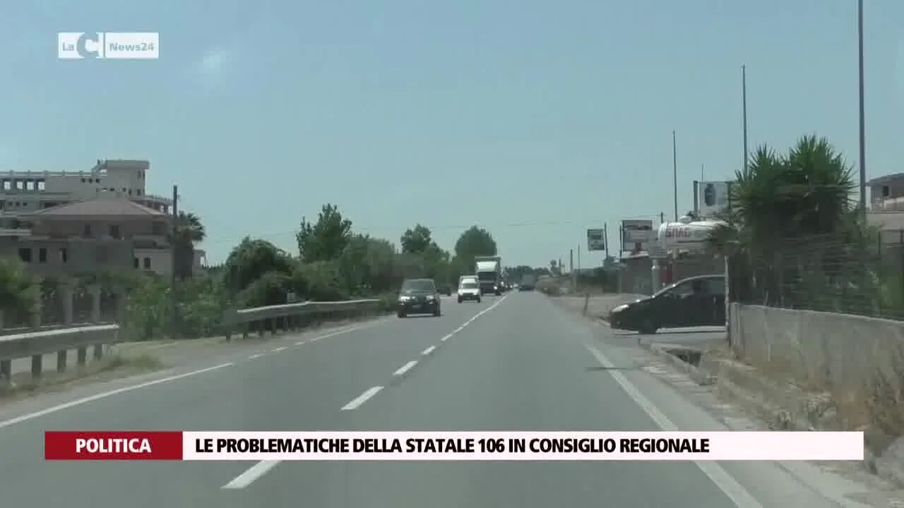 Le problematiche della statale 106 in Consiglio regionale
