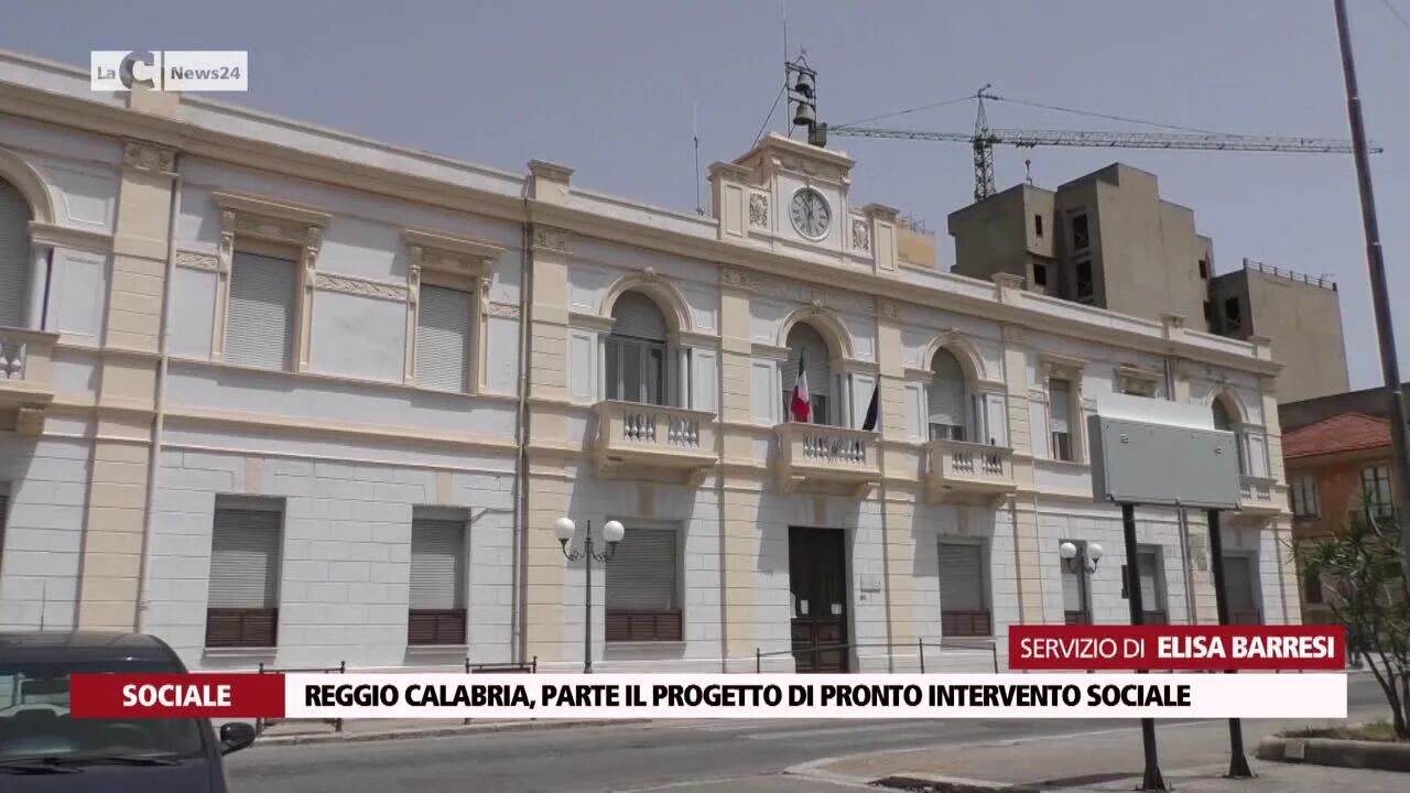 Reggio Calabria, parte il progetto di pronto intervento sociale