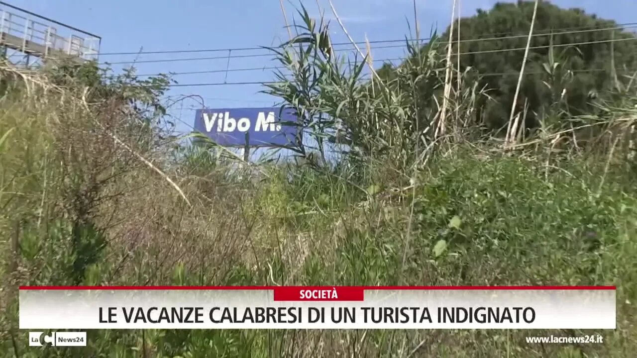 Le vacanze calabresi di un turista indignato