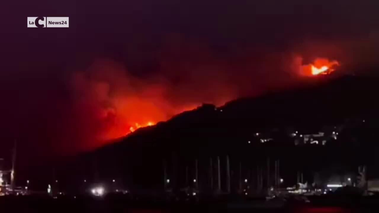 Vibo in fiamme, decine di incendi in tutta la provincia: roghi lambiscono abitazioni e villaggi