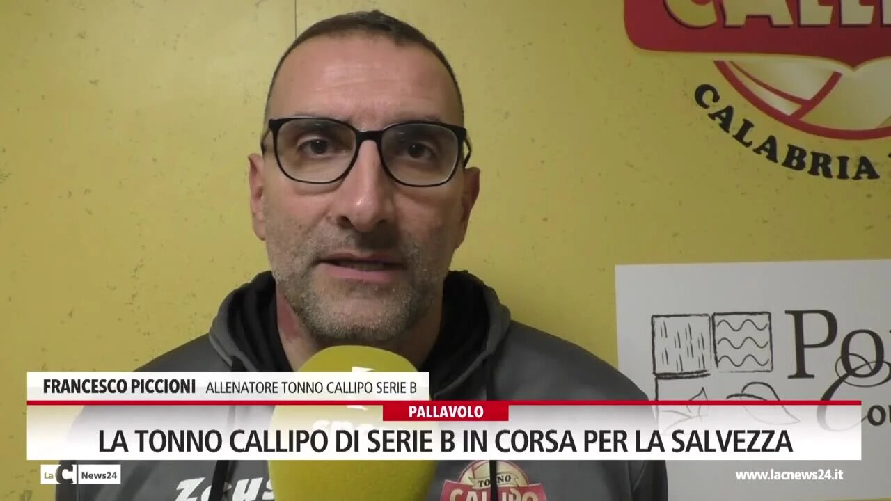 La Tonno Callipo di Serie B in corsa per la salvezza