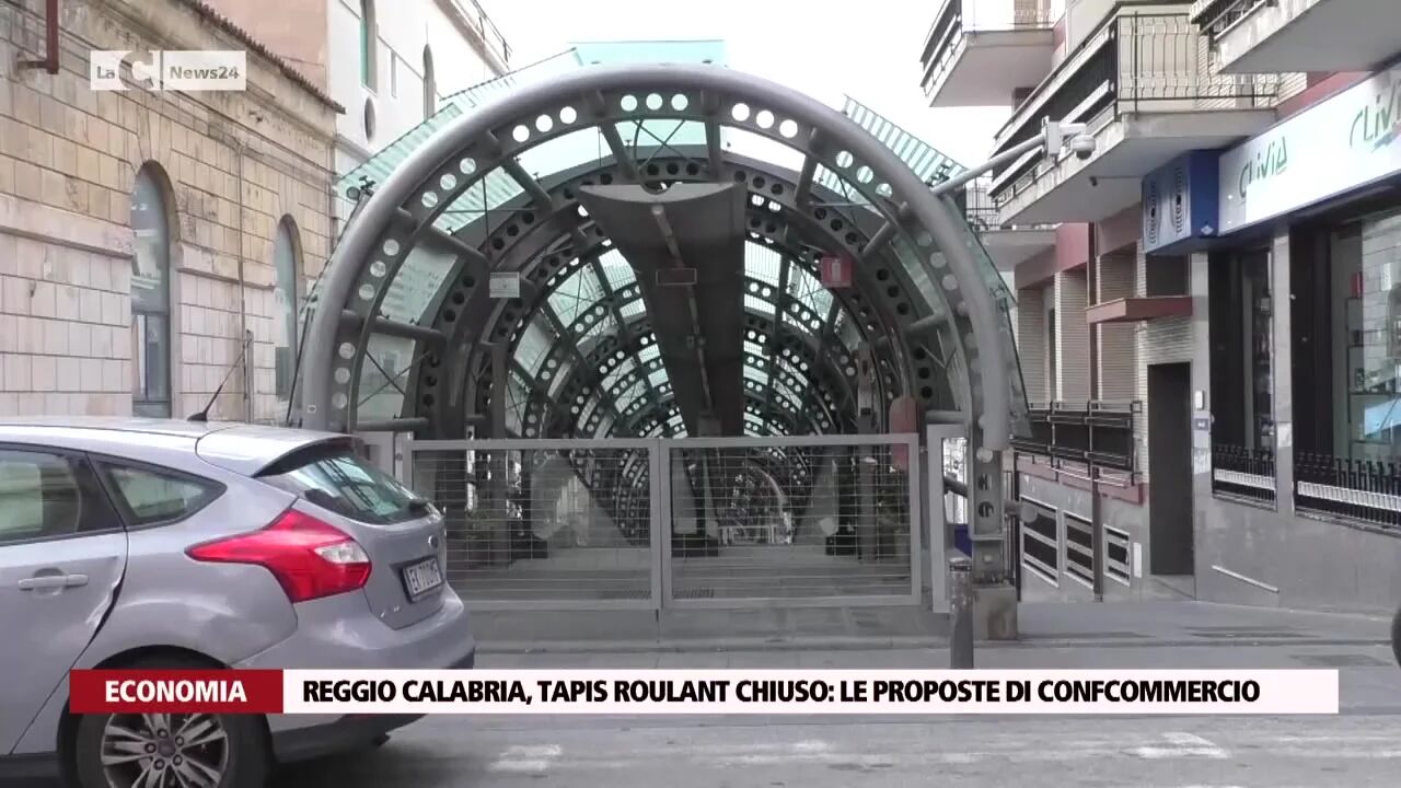 Reggio Calabria, tapis roulant chiuso: le proposte di Confcommercio