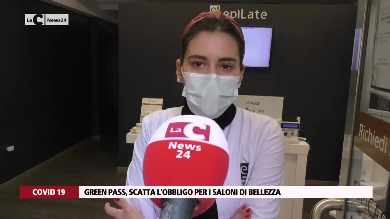 Green pass, scatta l’obbligo per i saloni di bellezza