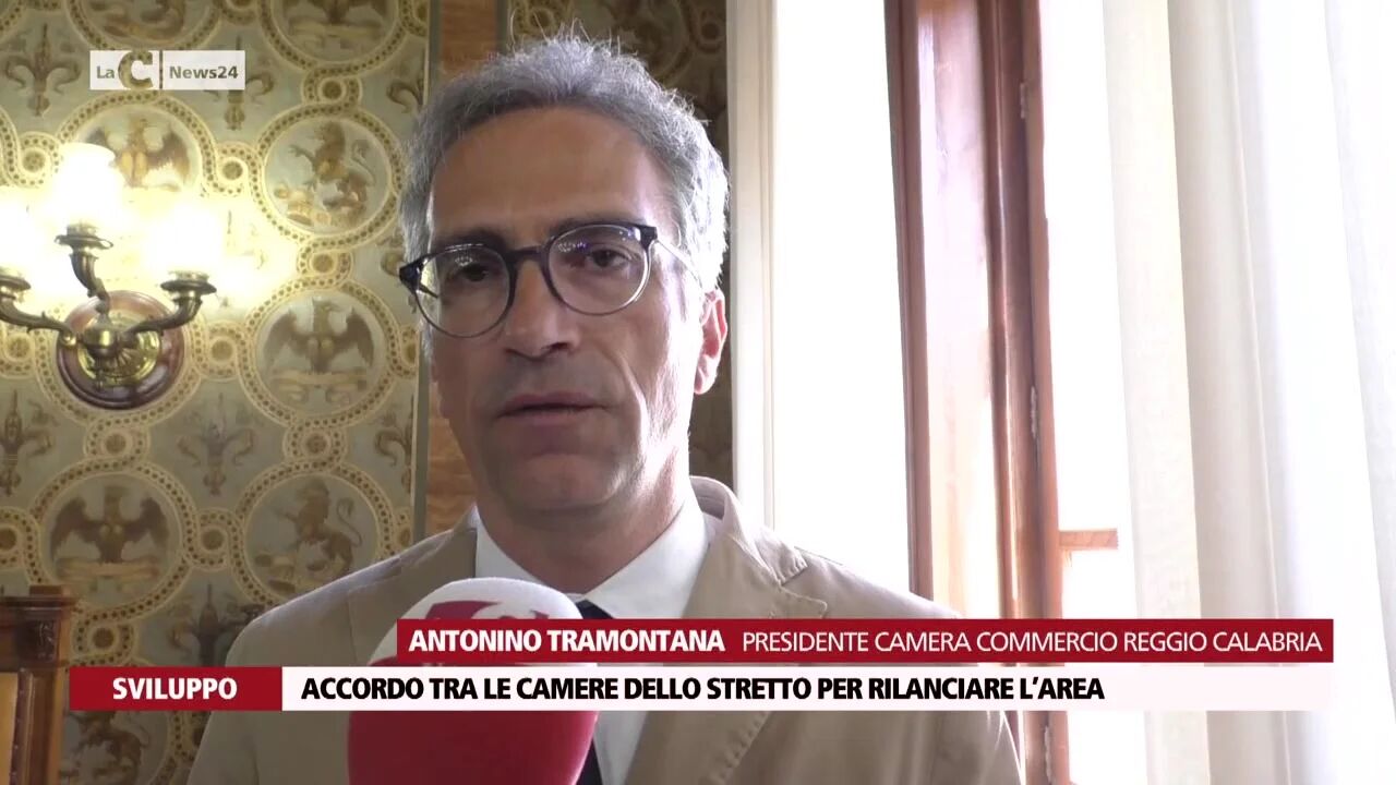 Accordo tra le camere dello Stretto per rilanciare l’area