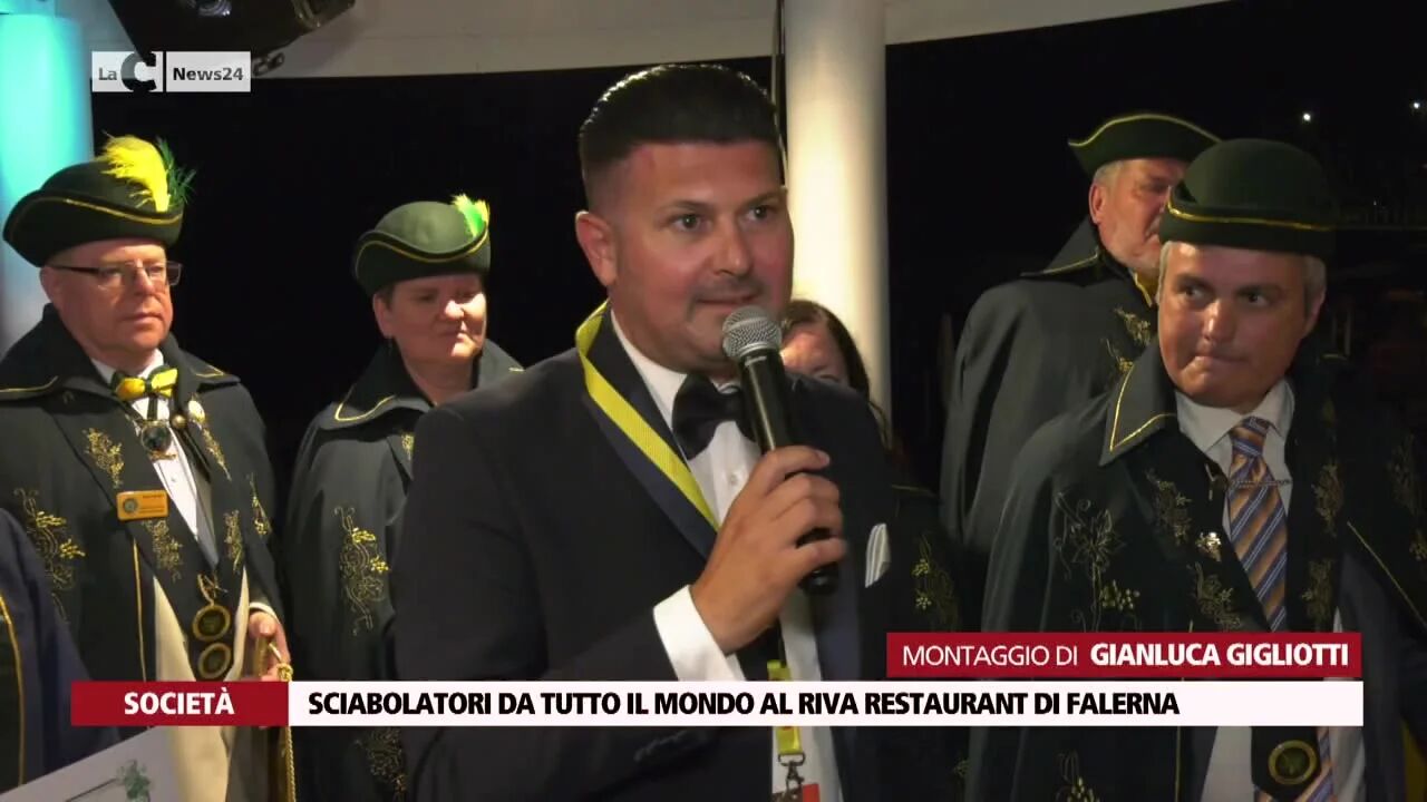 Sciabolatori da tutto il mondo al Riva Restaurant di Falerna