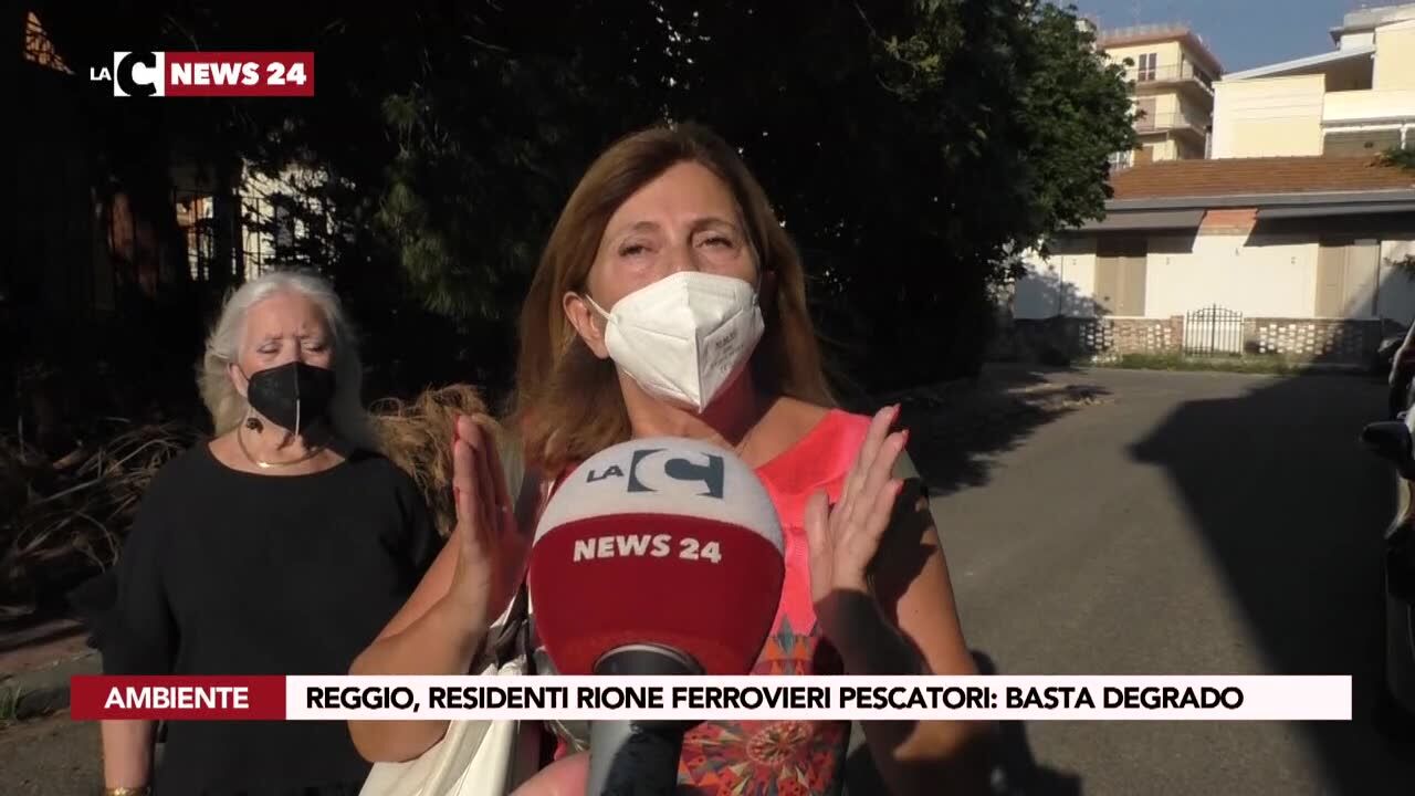 Reggio, residenti rione Ferrovieri Pescatori: basta degrado