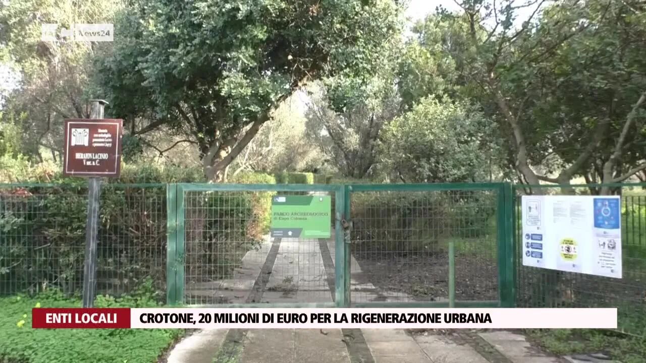 Crotone, 20 milioni di euro per la rigenerazione urbana