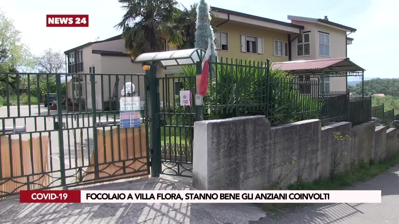 Focolaio a Villa Flora, stanno bene gli anziani coinvolti