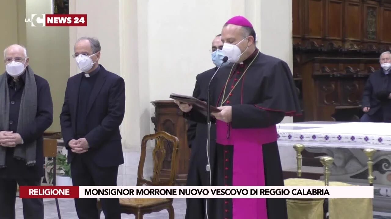 Monsignor Morrone nuovo vescovo di Reggio Calabria