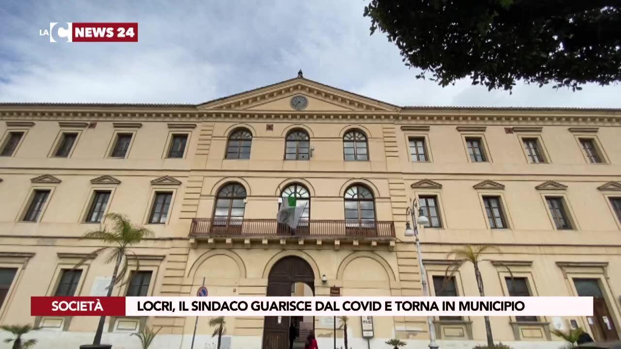 Locri, il sindaco guarisce dal covid e torna in municipio