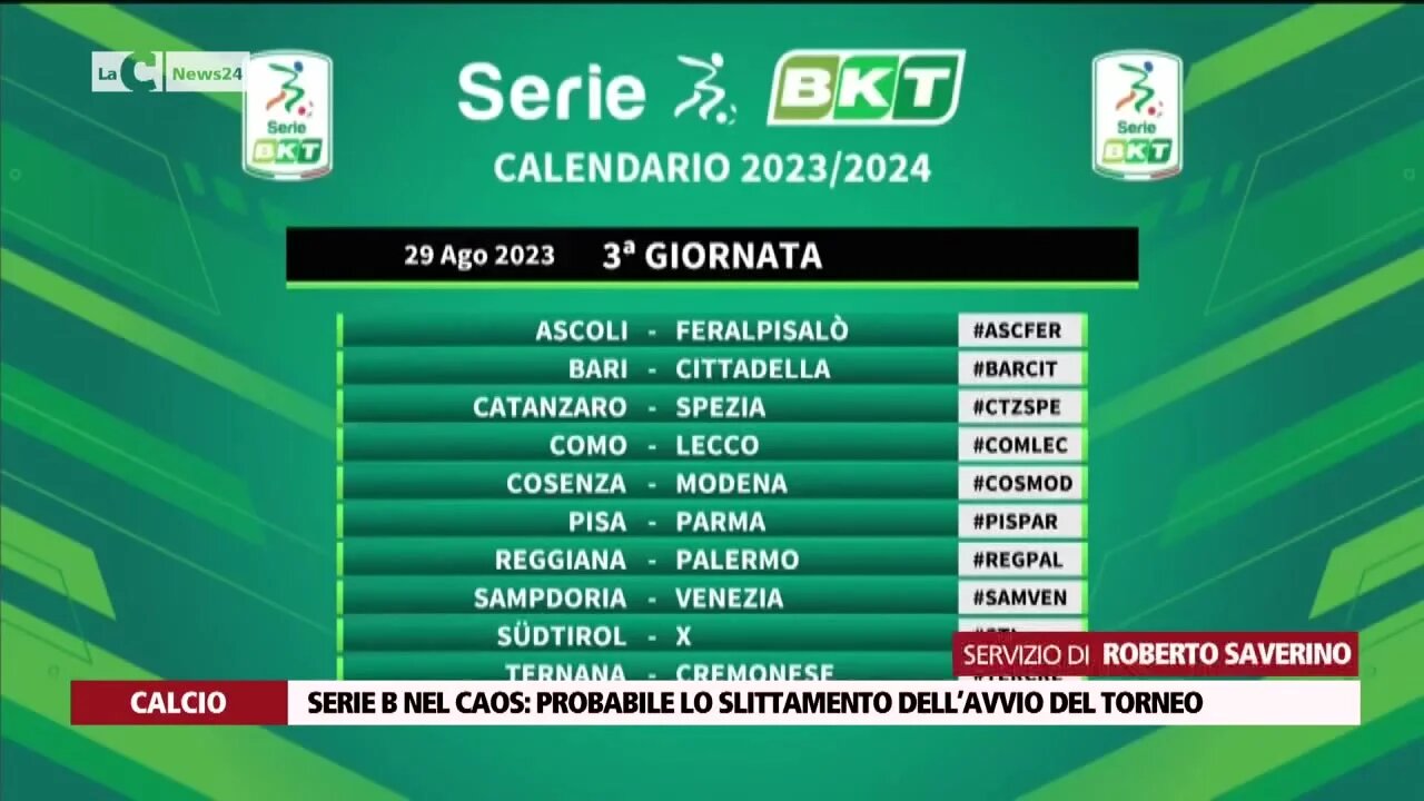 Serie B nel caos: probabile lo slittamento dell’avvio del torneo