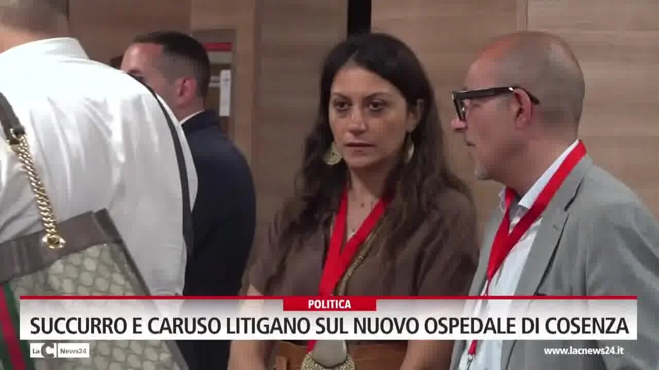 Succurro e Caruso litigano sul nuovo ospedale di Cosenza