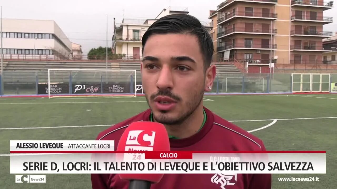 Serie D, Locri, il talento di Leveque e l’obiettivo salvezza