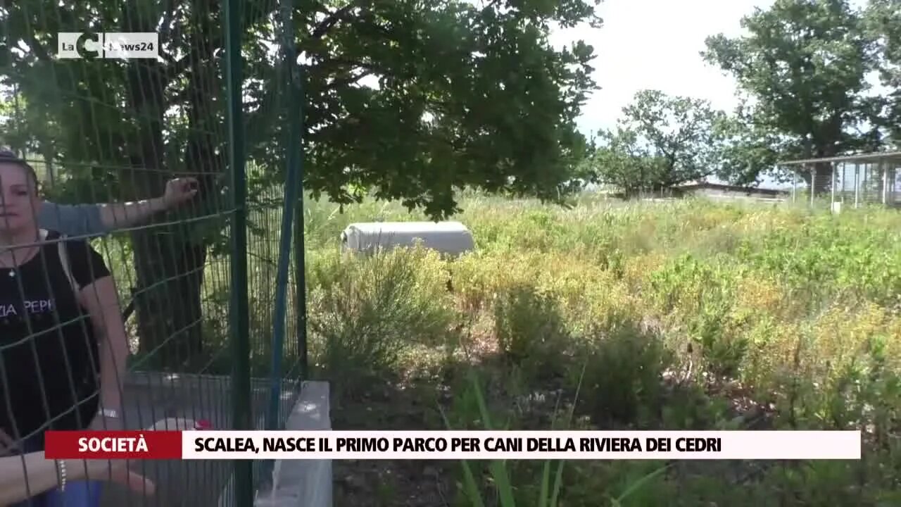 Scalea, nasce il primo parco per cani della Riviera dei Cedri