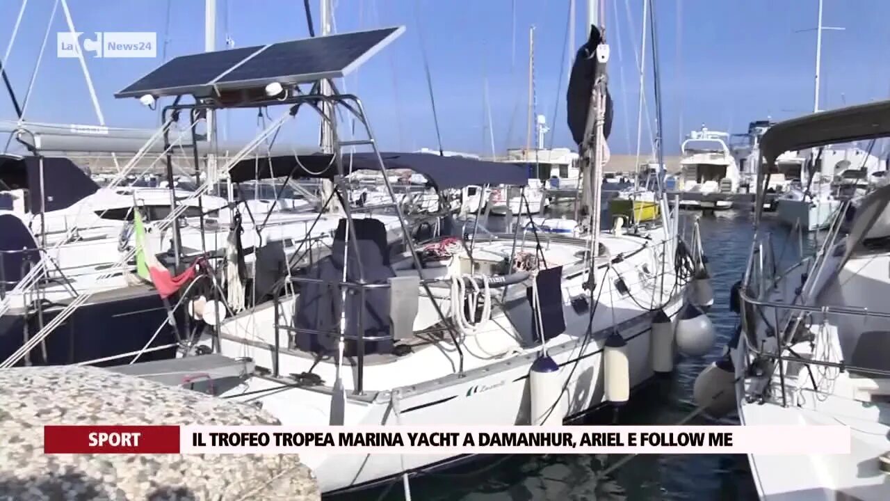 Il trofeo Tropea Marina Yacht a Damanhur, Ariel e Follow me