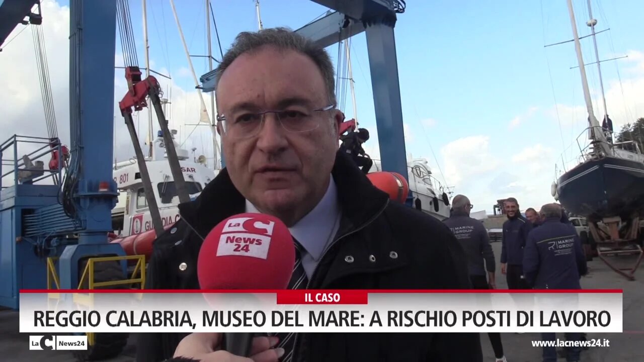 Reggio Calabria, museo del mare: a rischio posti di lavoro