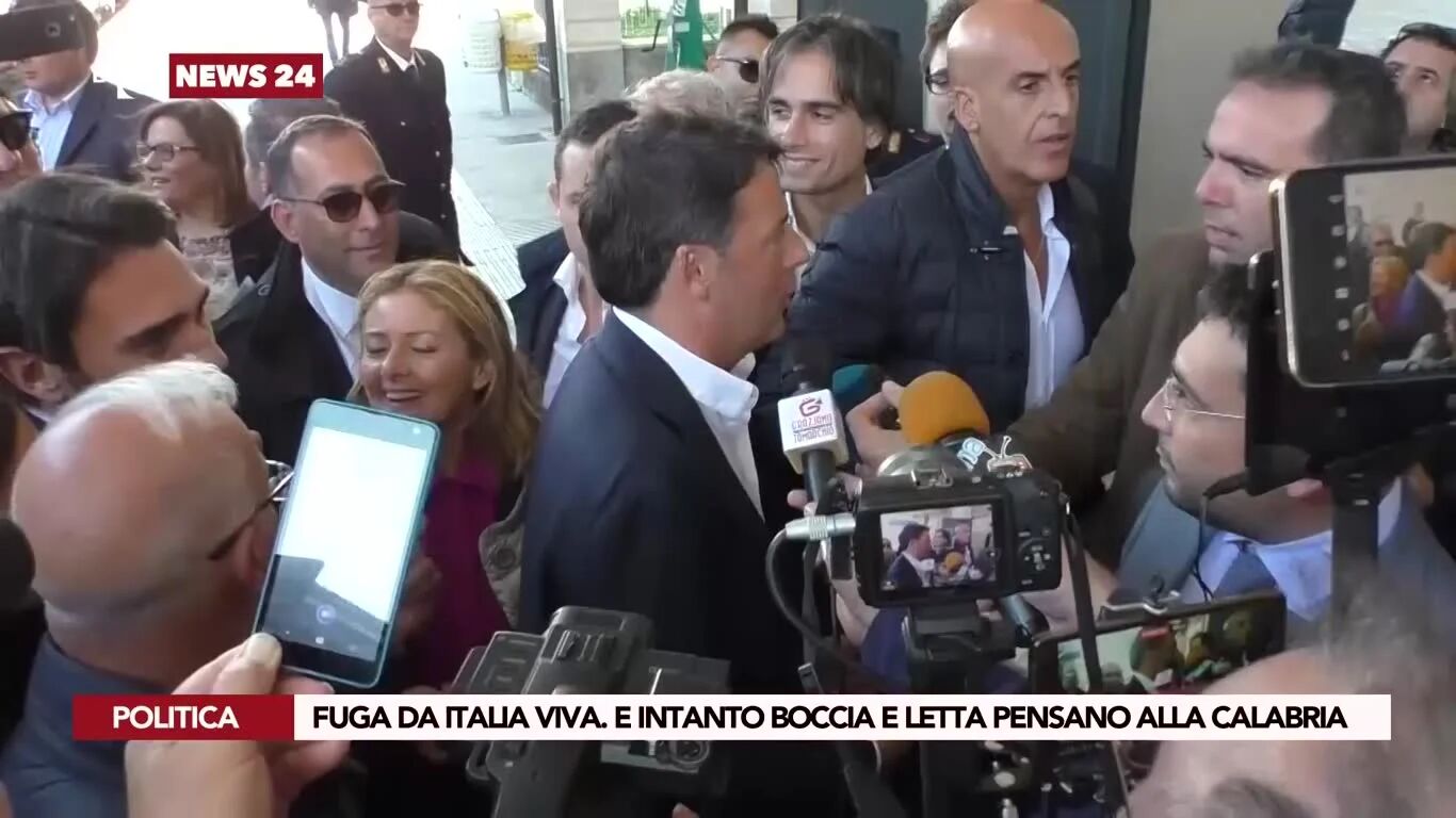 Fuga da Italia viva. E intanto Boccia e Letta pensano alla Calabria