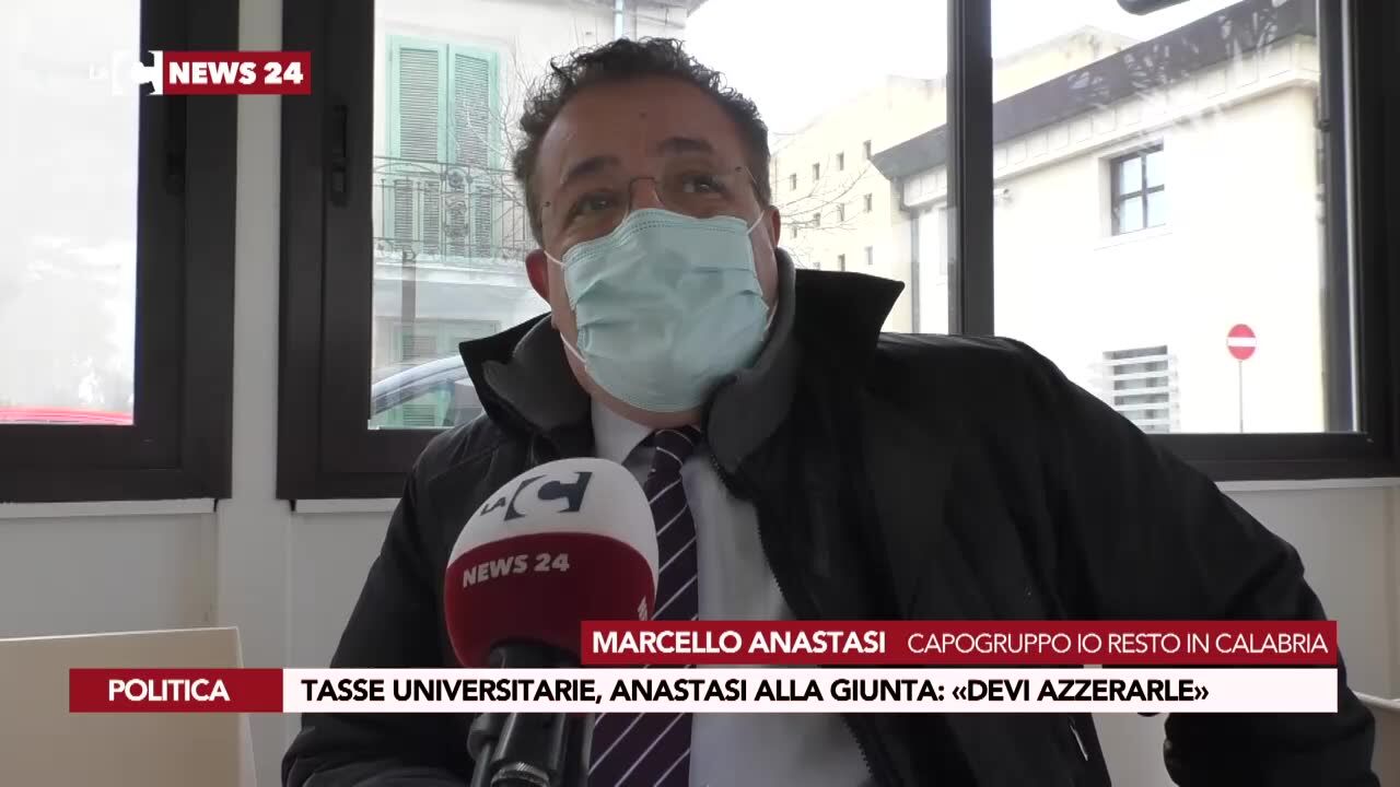 Tasse universitarie, Anastasi alla giunta: «Devi azzerarle»