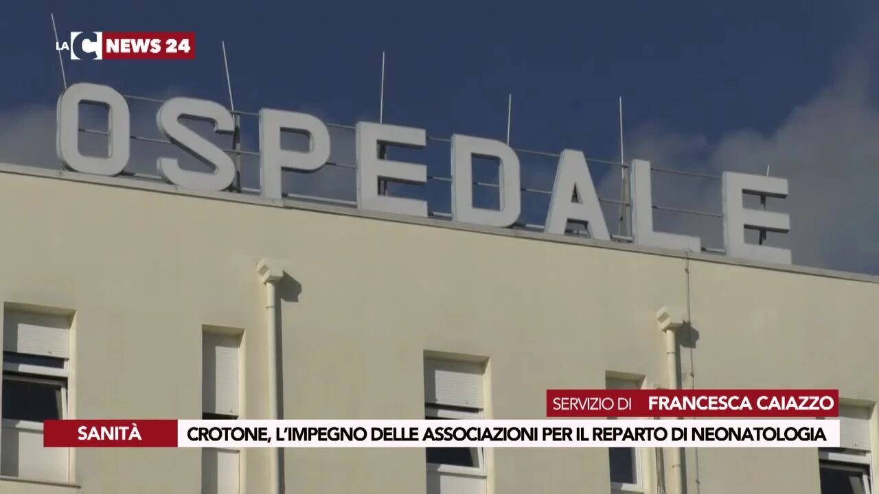 Crotone, l’impegno delle associazioni per il reparto di neonatologia