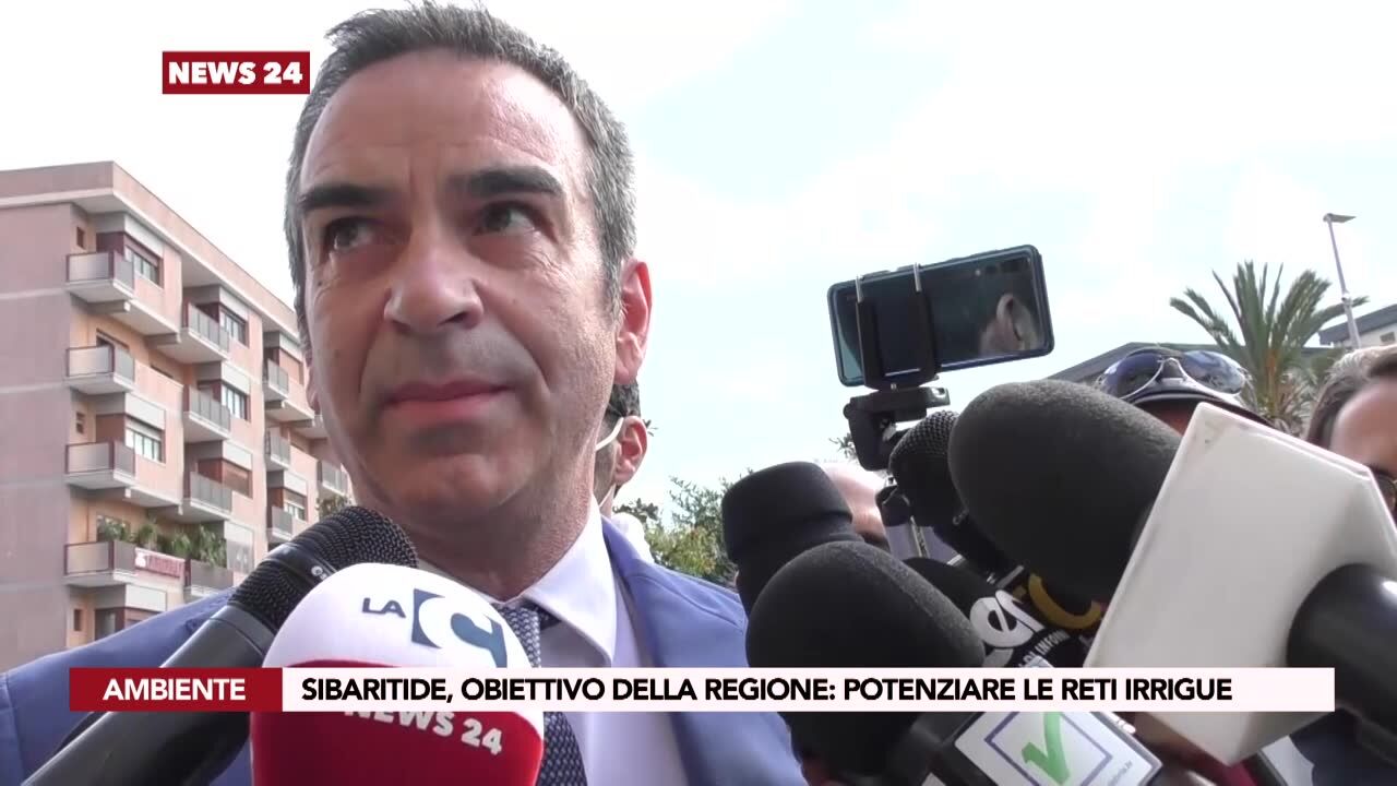 Sibaritide, obiettivo della regione: potenziare le reti irrigue