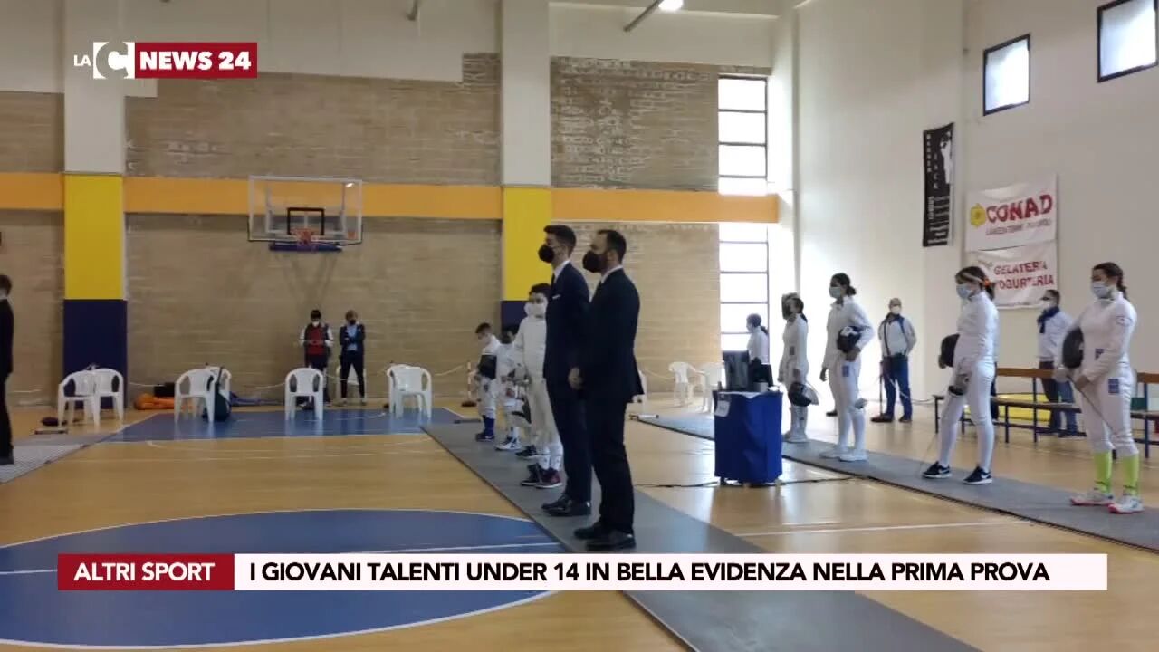 I giovani talenti under 14 in bella mostra nella prima prova