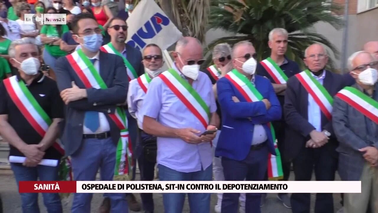 Ospedale di Polistena, sit-in contro il depotenziamento