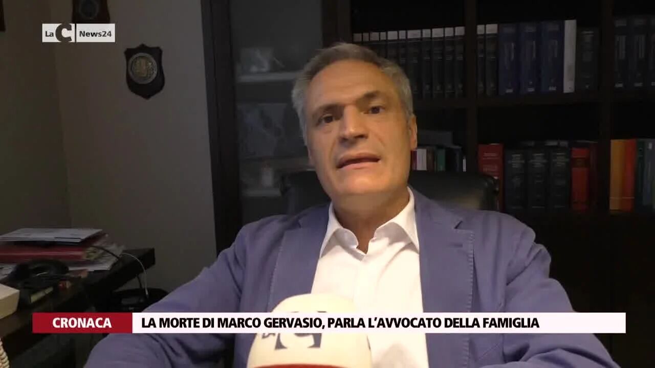 La morte di Marco Gervasio, parla l’avvocato della famiglia